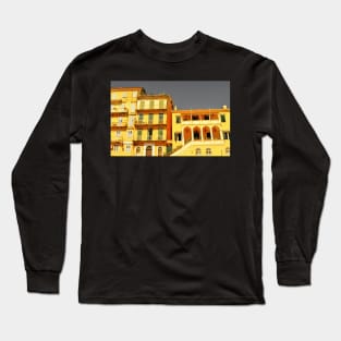 A View of Corfu Town, Greece Long Sleeve T-Shirt